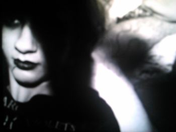 Close-up portrait of young woman