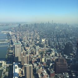 Aerial view of cityscape