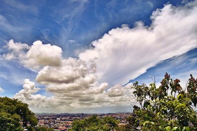 Panoramic view of landscape against sky