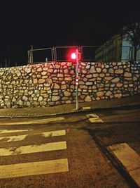 Cobblestone at night