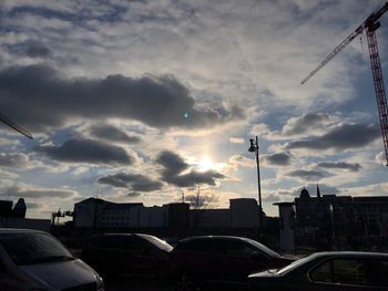 Cityscape against sky