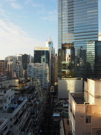 Cityscape against sky