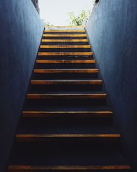 Low angle view of staircase