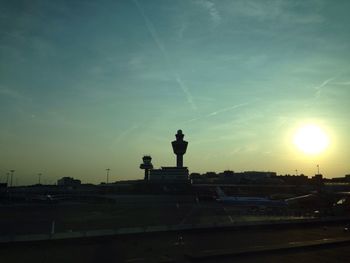 Sun shining through clouds