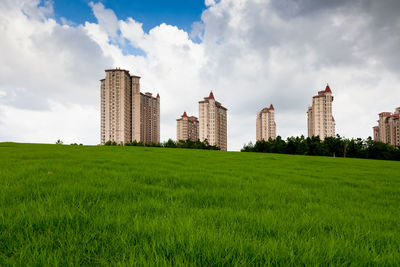 View of buildings against sky