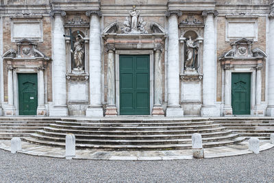 Exterior of old building