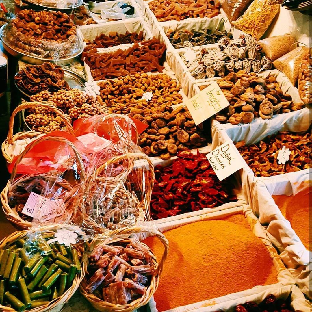 variation, food and drink, choice, abundance, food, retail, for sale, large group of objects, dried food, price tag, healthy eating, spice, arrangement, market, freshness, no people, day, dried fruit, outdoors, multi colored