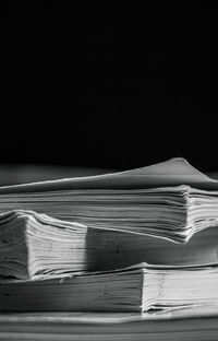 Full frame shot of abstract books