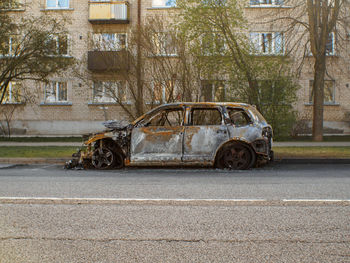 Car on street