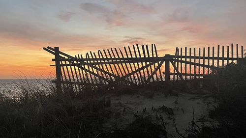 Scenic view of sunset