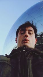 Portrait of young woman