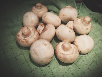 High angle view of vegetables