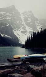 Scenic view of mountain against sky