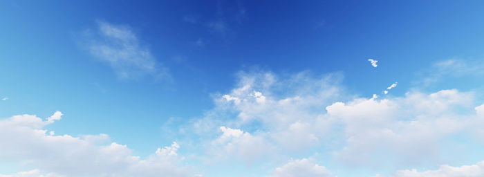 Low angle view of clouds in sky