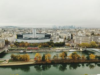 Buildings in water