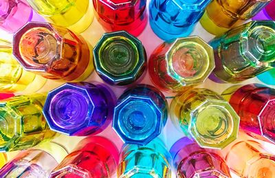 Full frame shot of multi colored candies