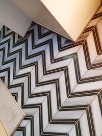 Lines and angles with tiles