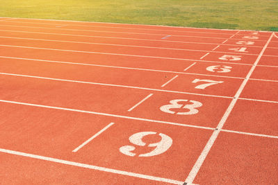 View of track field