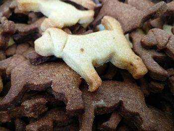 Full frame shot of cookies