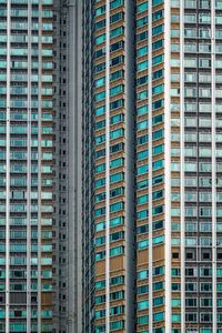 Full frame shot of modern buildings in city