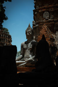 Statue of historic building