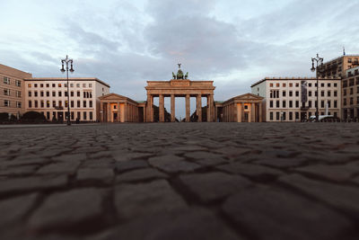 View of buildings in city