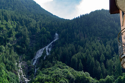 Scenic view of mountains