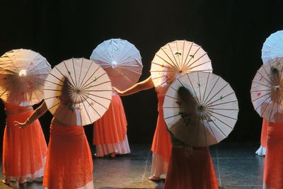 People in traditional clothing