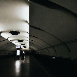 Interior of subway station