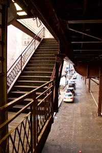 View of bridge in city