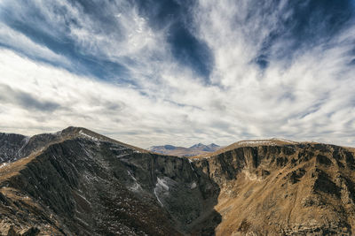Rocky mountains landscape in colorado