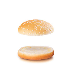 Close-up of bread against white background