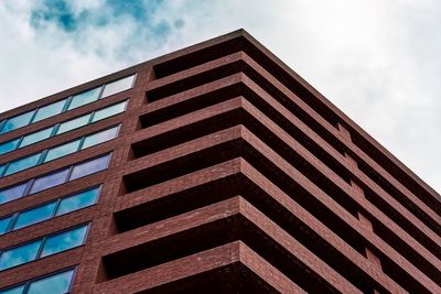 Low angle view of building against sky