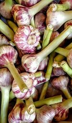 Full frame shot of vegetables in market