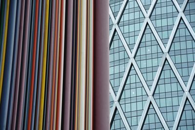 Low angle view of modern building