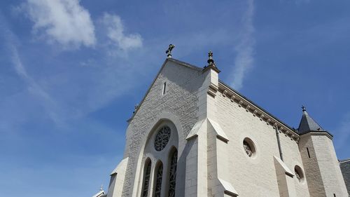 Low angle view of cathedral against sky