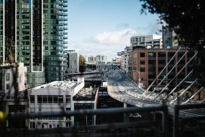 Buildings in city