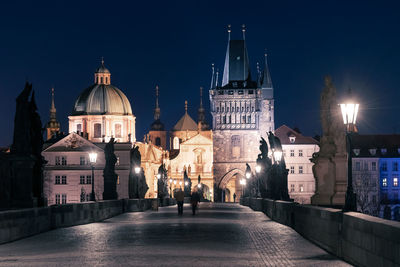 View of church