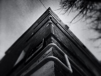 Low angle view of building against sky