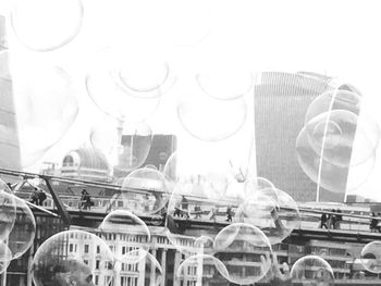 Carousel in amusement park