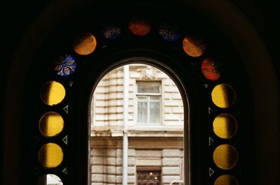 Close-up of window