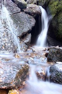 View of waterfall