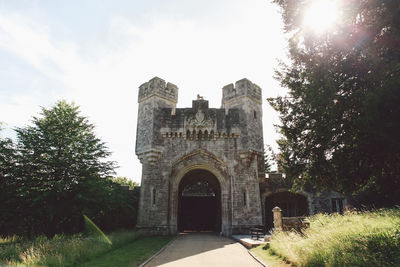 Low angle view of built structure