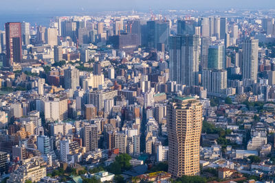 Aerial view of cityscape