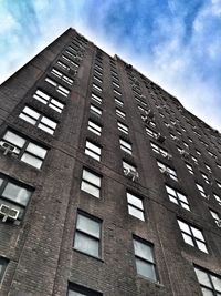 Low angle view of building against sky