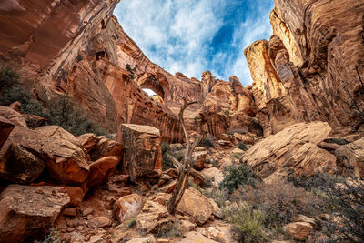 Gemini bridges near moab, utah