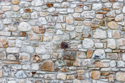 Full frame shot of stone wall