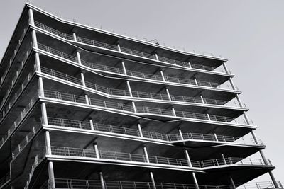 Low angle view of building against sky