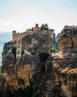 Varlaam monastery in meteora in greece