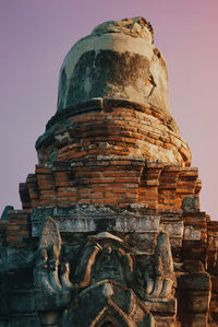 Old ruins of temple